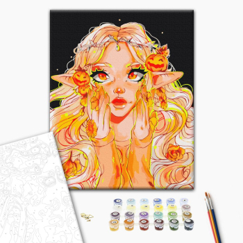 Осенняя ельфийка @ Nila_art_art