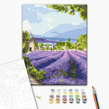 Картина по номерам Пейзажі - Два світи Провансу 2