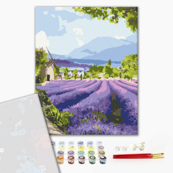 Картина по номерам Преміум картини - Два світи Провансу 2