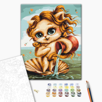 Котик Водолій © Маріанна Пащук