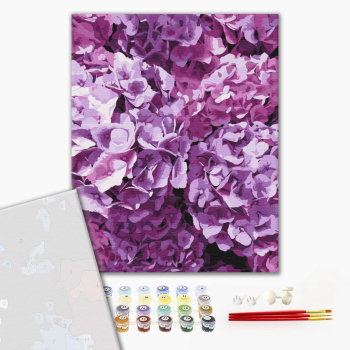 Картина по номерам Преміум картини - Краса гортензій