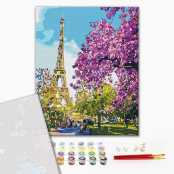Картина по номерам Преміум картини - В центрі Парижу