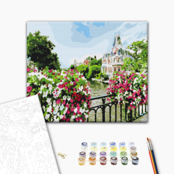 Картина по номерам Города - Амстердам