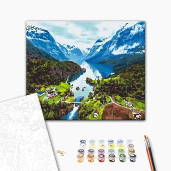 Картина по номерам Природа - Альпи