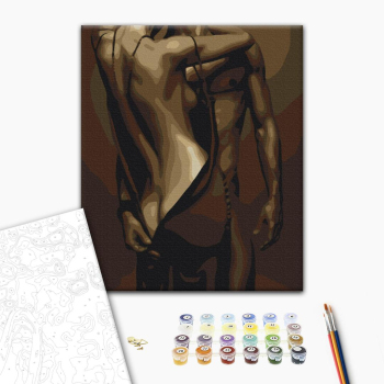 Картина по номерам Люди на картинах - Гаряча пристрасть