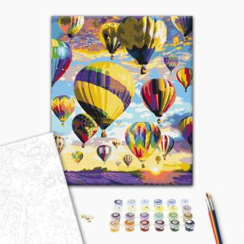 Картина по номерам Пейзажі - Мечты в небе