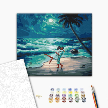 Картина по номерам Романтика - На берегу океана