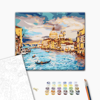 Картина по номерам Города - Небесна Венеція