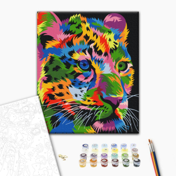 Пятнистый леопард