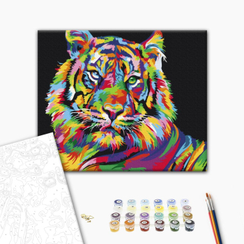 Тигр поп арт