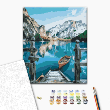 Лодка у озера Брайес