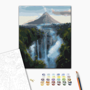 Водоспад у гор