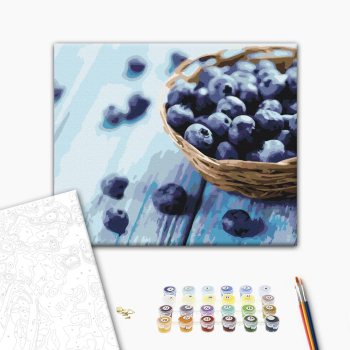 Картина по номерам Натюрморти - Чорниця