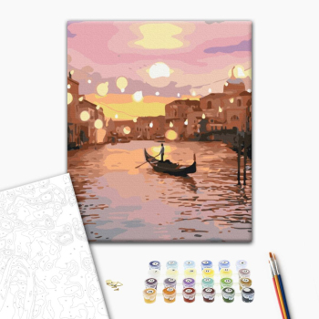 Картина по номерам Города - Казкова вечірня Венеція