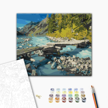 Горный мостик