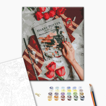 Картина по номерам Натюрморти - Знакомство с магическим миром Гарри © Eka Udaltsova