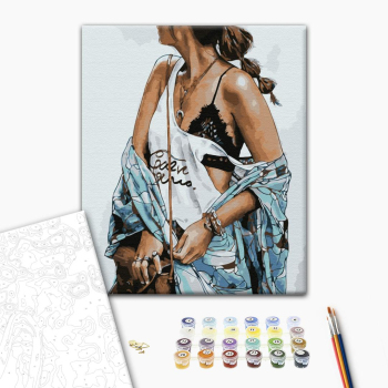 Картина по номерам Люди на картинах - Кежуал