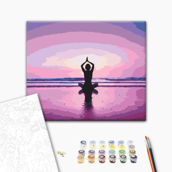 Картина по номерам Люди на картинах - Медитативна практика