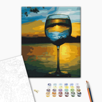 Картина по номерам Натюрморти - Небесный напиток