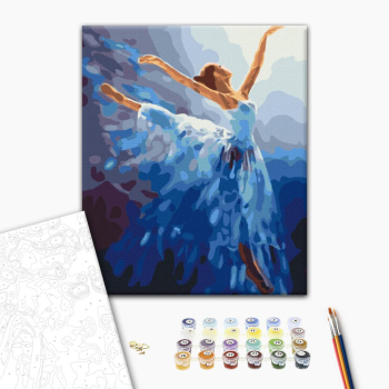 Картина по номерам Люди на картинах - Повітряна балерина