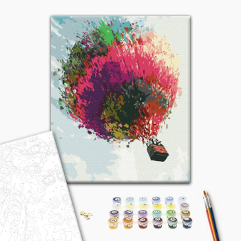 Картина по номерам Пейзажі - Воздушный шар