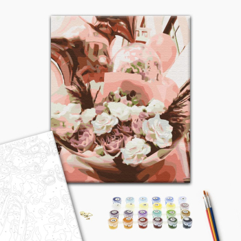Картина по номерам Квіти - Повітряні квіти