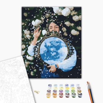 Картина по номерам Люди на картинах - Небо в мені