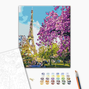 Картина по номерам Города - В центрі Парижу