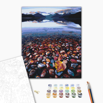 Картина по номерам Пейзажі - Кам'янистий берег