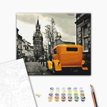 Картина по номерам Города - Лондонське таксі