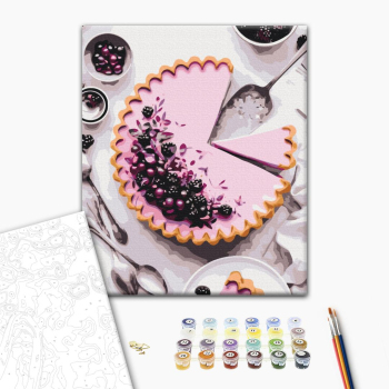 Ежевичный пирог