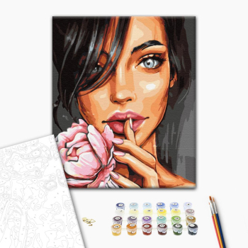 Картина по номерам Люди на картинах - Портрет Розы