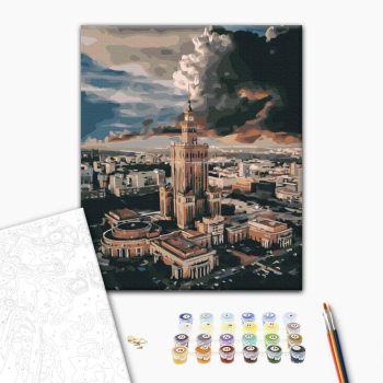 Картина по номерам Пейзажі - Центр Варшави