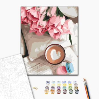 Картина по номерам Натюрморти - Какао для любимой