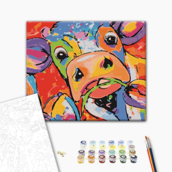 Яркая коровка