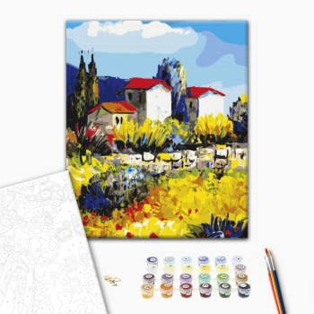 Картина по номерам Репродукції художників - Провінція маслом