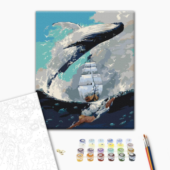 Картина по номерам Тварини, птахи та риби - Господар моря