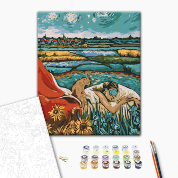 Картина по номерам Люди на картинах - Zoryana Audrey