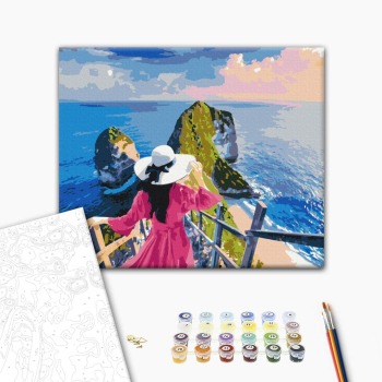 Картина по номерам Города - Леді на островах