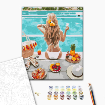 Картина по номерам Люди на картинах - Летние выходные