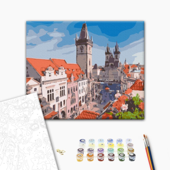 Вид на Прагу