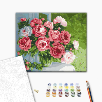 Домашние пионы