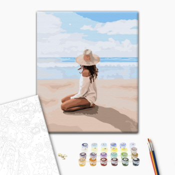 Картина по номерам Люди на картинах - Сонячні ванни