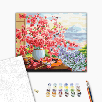 Картина по номерам Натюрморти - Японський натюрморт