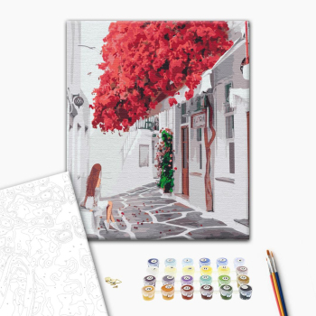 Яркая Бугенвилия