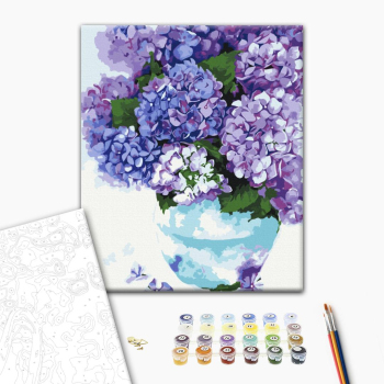 Гортензия в небесном горшке