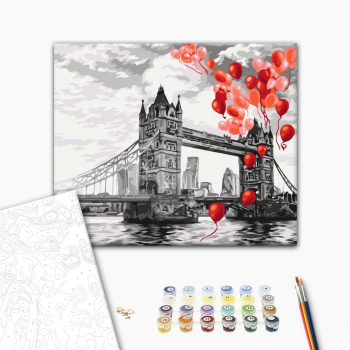 Воздушные шары над Тауэрским мостом