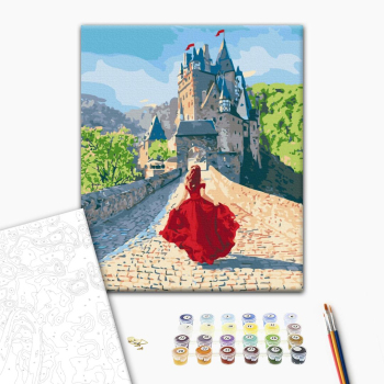 Картина по номерам Люди на картинах - Принцеса