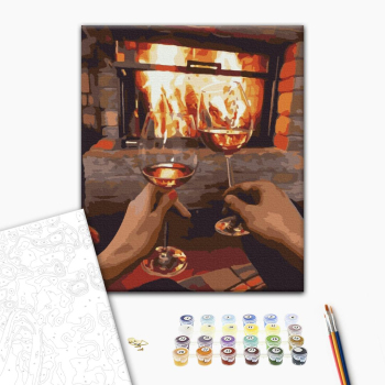 Картина по номерам Романтика - Вечер для двоих