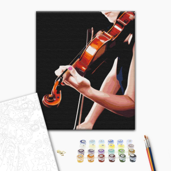 Картина по номерам Люди на картинах - Звуки гармонії